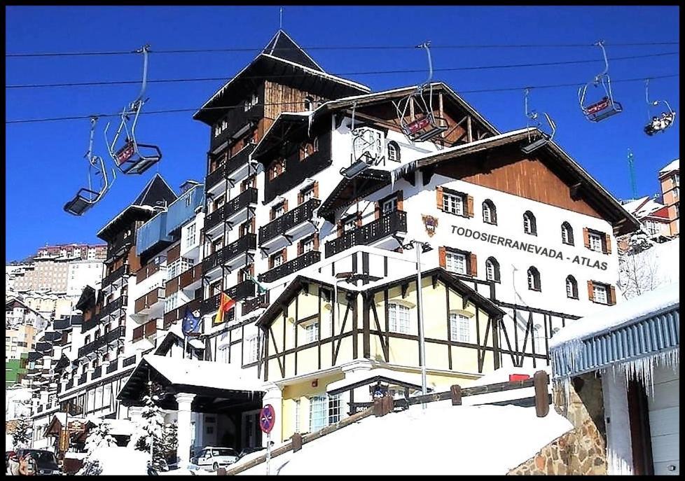 Todosierranevada Zona Baja - Edificio Atlas - Vistas A La Montana - Junto A Los Telecabinas Sierra Nevada Ngoại thất bức ảnh